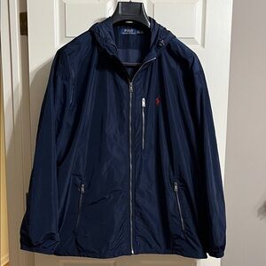 Polo by Ralph Lauren Men's Dark Blue Windbreaker